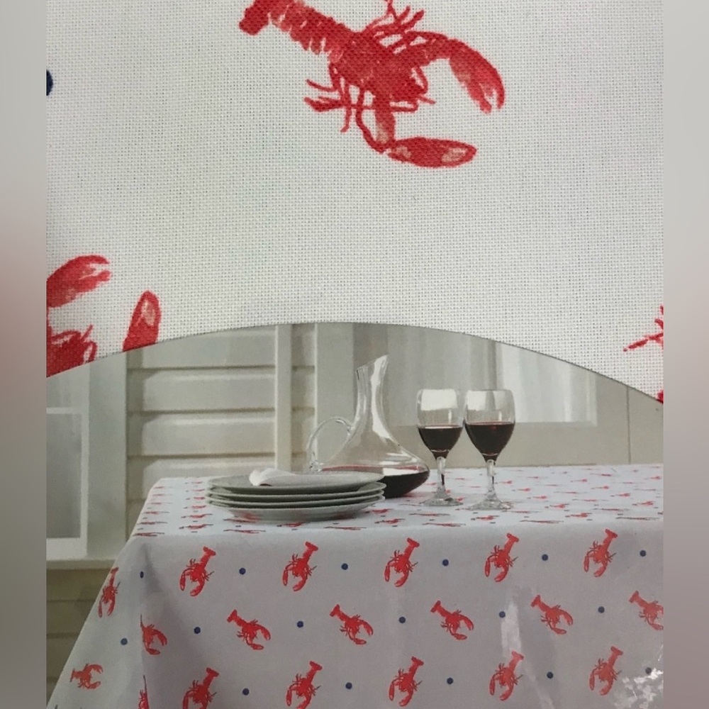 TOMMY BAHAMA Red Lobster Crawfish Tablecloth #0916253